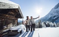 Winterwandern zu einer urigen H&uuml;tte